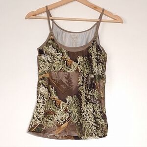 Realtree Camisole Camo Stretchy Tank Top Size Medium